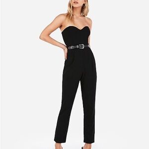 NWT Strapless Sweetheart Neck Jumpsuit